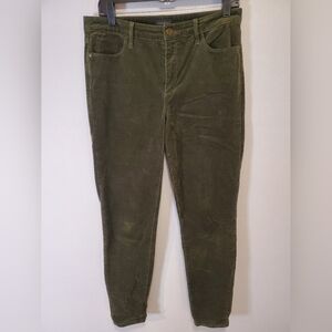 Talbots Green/Gray Corduroy Skinnys